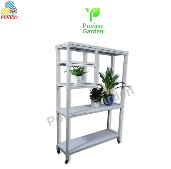 Kệ trang trí văn phòng có bánh xe tiện lợi